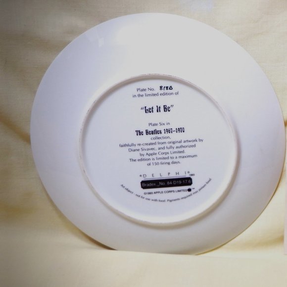 The BEATLES *** LET IT BE *** Plate No. 818b ~ - Picture 2 of 2